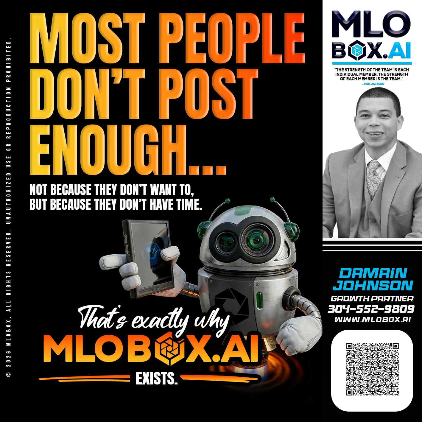 most people - Damain Johnson -Mortgage Loan Originator